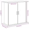 Suport pentru acvariu, stejar negru, 81x36x73 cm, lemn stratificat
