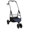 Carucior pentru Pisici Pliante albastru 78 x 54 x 101 cm