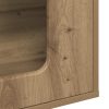 Casa pentru pisici Stejar artizanal 51 x 30 x 42,5 cm