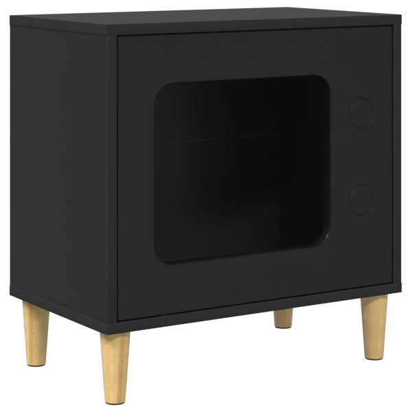 Casa pentru pisici Negru 51 x 30 x 52 cm Lemn compozit