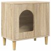 8721364532793_wbg-an-m_en_px16_1 Casa pentru pisici Sonoma 51 x 30 x 52 cm Lemn compozit