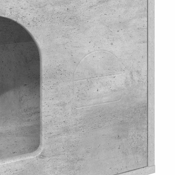 Casa pentru pisici Beton 51 x 30 x 52 cm Lemn compozit