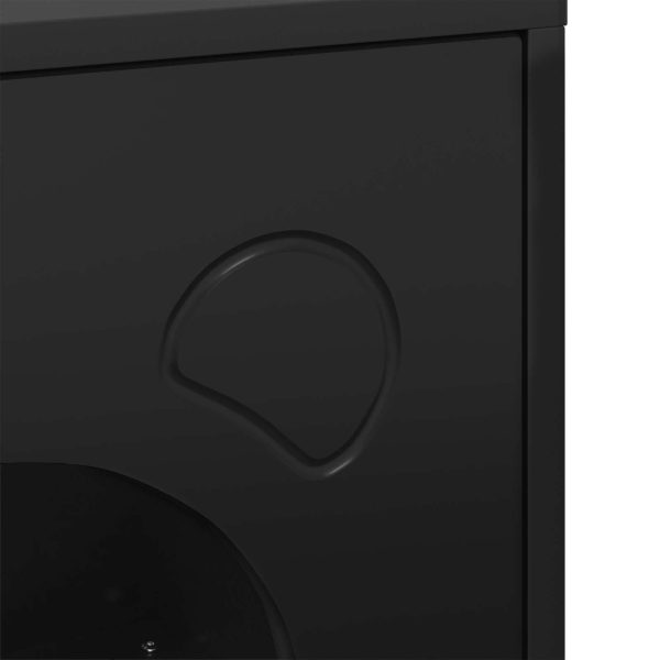 8721364532878_detail_en_px16_1 Casa pentru pisici Negru 42,5 x 40 x 53 cm Lemn compozit