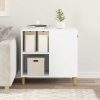Casa pentru pisici Alb 72 x 42.5 x 70 cm Lemn compozit