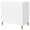 Casa pentru pisici Alb 72 x 42.5 x 70 cm Lemn compozit