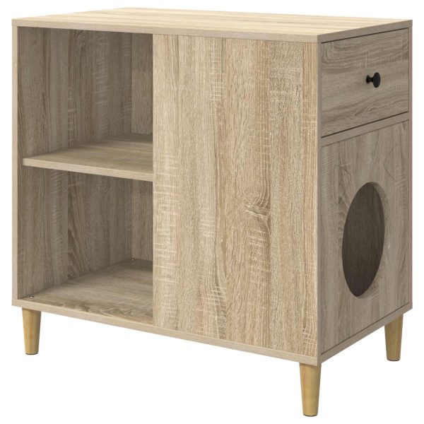 Casa pentru pisici Sonoma 72 x 42.5 x 70 cm Lemn compozit