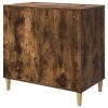 Casa pentru pisici Stejar fumuriu 72 x 42.5 x 70 cm