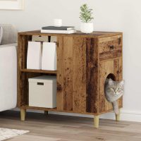 8721364533028_mo-im_en_px16_1 Casa pentru pisici Lemn vechi 72 x 42.5 x 70 cm Lemn compozit
