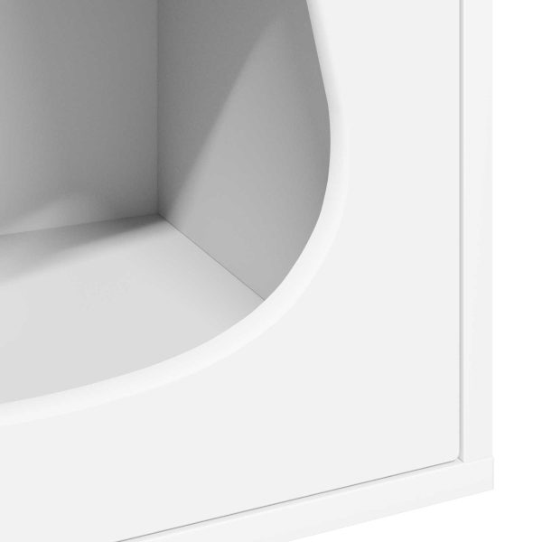 Casa pentru pisici Alb 42,5 x 40 x 53,5 cm Lemn compozit