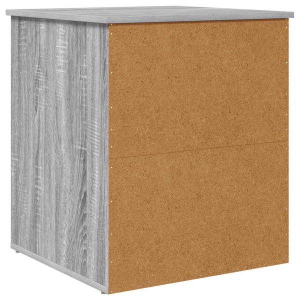 Casa pentru pisici Gri Sonoma 53 x 52 x 62 cm Lemn compozit