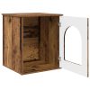 Casa pentru pisici Lemn vechi 53 x 52 x 62 cm Lemn compozit