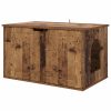 Casa pentru pisici Lemn vechi 85 x 55 x 50,5 cm Lemn compozit