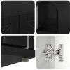 Casa pentru pisici Negru 85 x 55 x 50,5 cm Lemn compozit