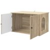 Casa pentru pisici Sonoma 85 x 55 x 50,5 cm Lemn compozit