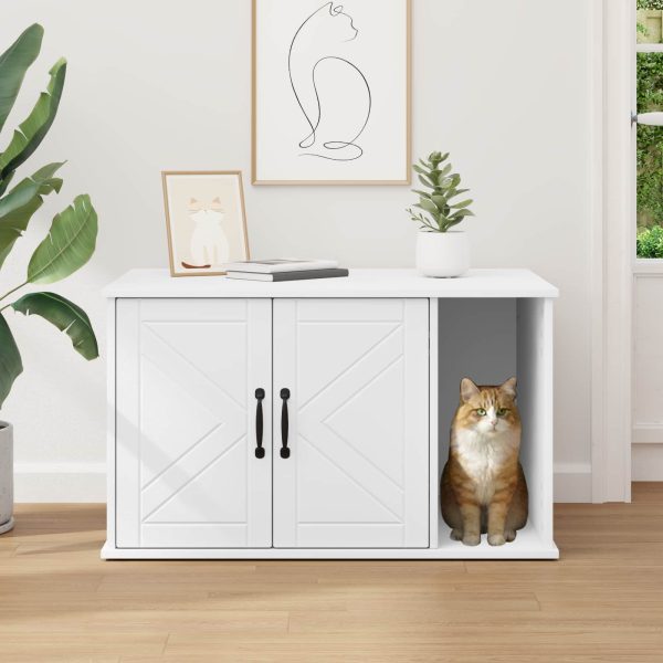 8721364533493_mo-im_en_px16_2 Casa pentru pisici Alb 85 x 55 x 50 cm Lemn compozit