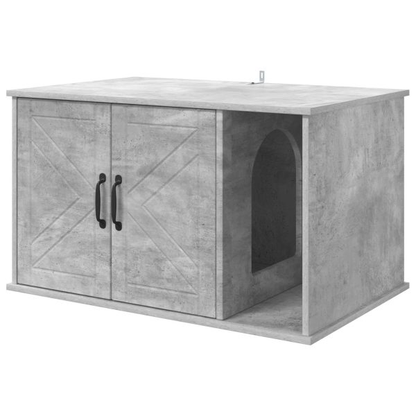 Casa pentru pisici Beton 85 x 55 x 50 cm Lemn compozit
