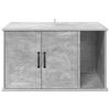 Casa pentru pisici Beton 85 x 55 x 50 cm Lemn compozit