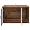 Casa pentru pisici Lemn vechi 85 x 55 x 50 cm Lemn compozit