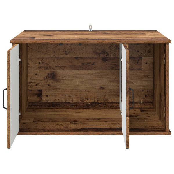 Casa pentru pisici Lemn vechi 85 x 55 x 50 cm Lemn compozit