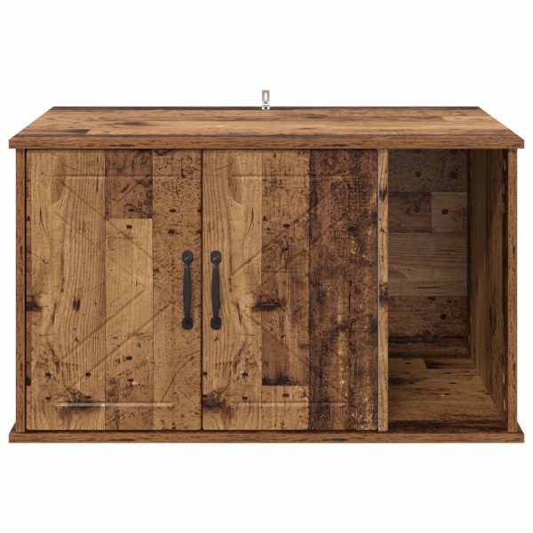 Casa pentru pisici Lemn vechi 85 x 55 x 50 cm Lemn compozit
