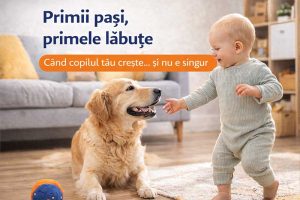 Primii pași, primele lăbuțe – Când copilul tău crește… și nu e singur