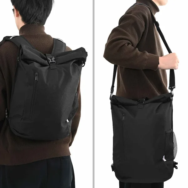 Geantă de bicicletă Negru 31 x 13 x 58 cm Poliester