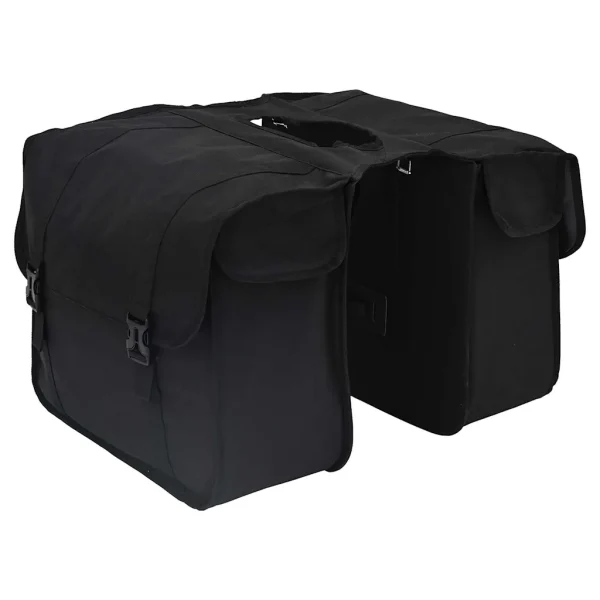 Geantă de bicicletă Negru 40 x 18.5 x 35 cm Poliester