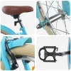 Bicicletă pentru Copii 22 Inci pentru 7-12 ani Albastru deschis