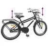 Bicicletă pentru Copii 20 Inci pentru 6-11 ani Negru
