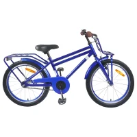 Bicicletă pentru Copii 18 Inci pentru 5-7 ani Albastru închis