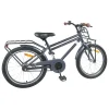 Bicicletă pentru Copii 22 Inci pentru 7-12 ani Gri închis