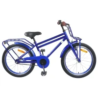 Bicicletă pentru Copii 18 Inci pentru 5-7 ani Albastru închis