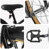 Bicicletă pentru Copii 18 Inci pentru 5-7 ani Negru