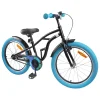 Bicicletă pentru Copii 22 Inci pentru 7-12 ani Negru