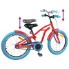 Bicicletă pentru Copii 18 Inci pentru 5-7 ani Roșu