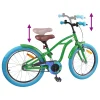 Bicicletă pentru Copii 18 Inci pentru 5-7 ani Verde