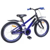 Bicicletă pentru Copii 18 Inci pentru 5-7 ani Albastru Negru