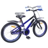 Bicicletă pentru Copii 18 Inci pentru 5-7 ani Albastru Negru