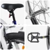 Bicicletă pentru Copii 18 Inci pentru 5-7 ani Albastru Alb
