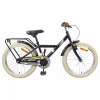 Bicicletă pentru Copii 24 Inci pentru 8-12 ani Negru