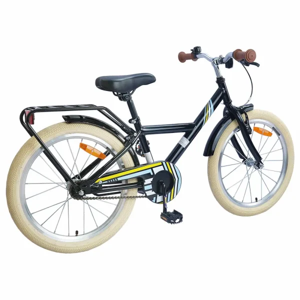Bicicletă pentru Copii 24 Inci pentru 8-12 ani Negru