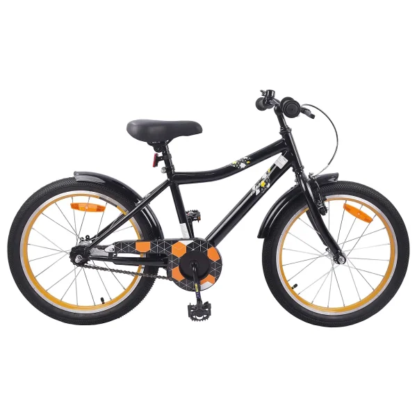 Bicicletă pentru Copii 20 Inci pentru 6-11 ani Negru