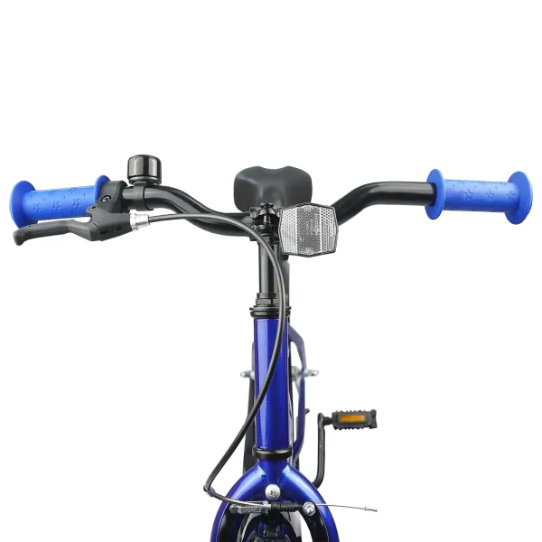 Bicicletă pentru Copii 18 Inci pentru 5-7 ani Albastru închis