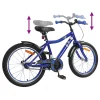 Bicicletă pentru Copii 18 Inci pentru 5-7 ani Albastru închis
