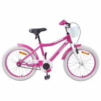 Bicicletă pentru Copii 18 Inci pentru 5-7 ani Roz