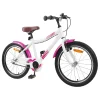 Bicicletă pentru Copii 18 Inci pentru 5-7 ani Roz