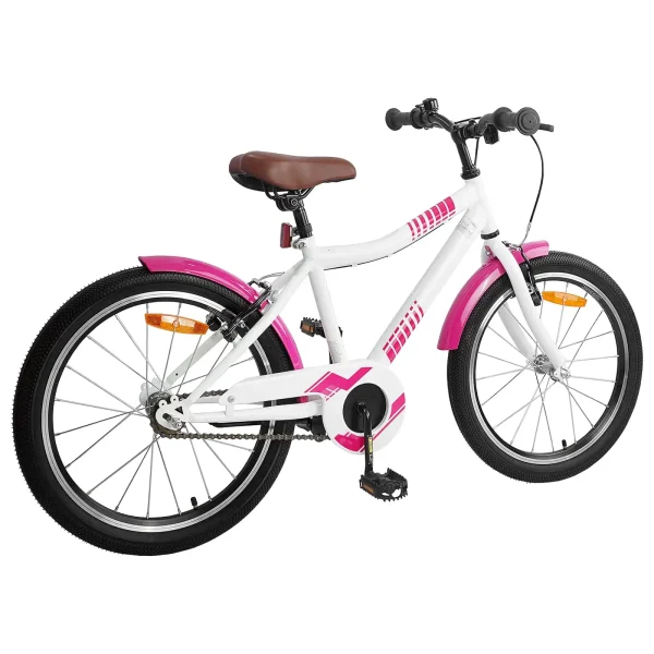 Bicicletă pentru Copii 18 Inci pentru 5-7 ani Roz