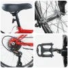 Bicicletă pentru Copii 24 Inci 6-Speed pentru 8-12 ani Roșu