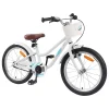 Bicicletă pentru Copii 18 Inci pentru 5-7 ani Alb