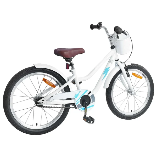 Bicicletă pentru Copii 20 Inci pentru 6-11 ani Alb